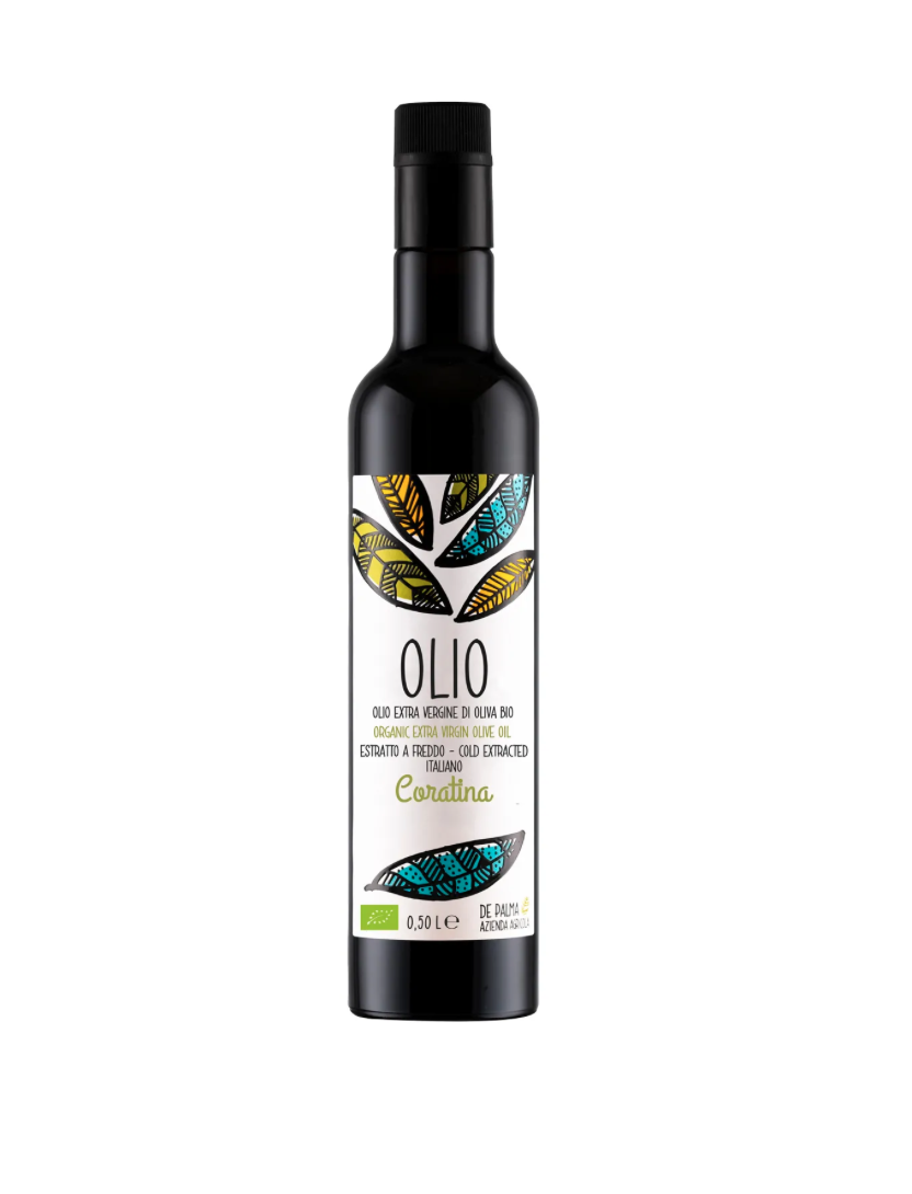 Extra virgin olivenolje Coratina 500 ml Puglia - Bilde 2