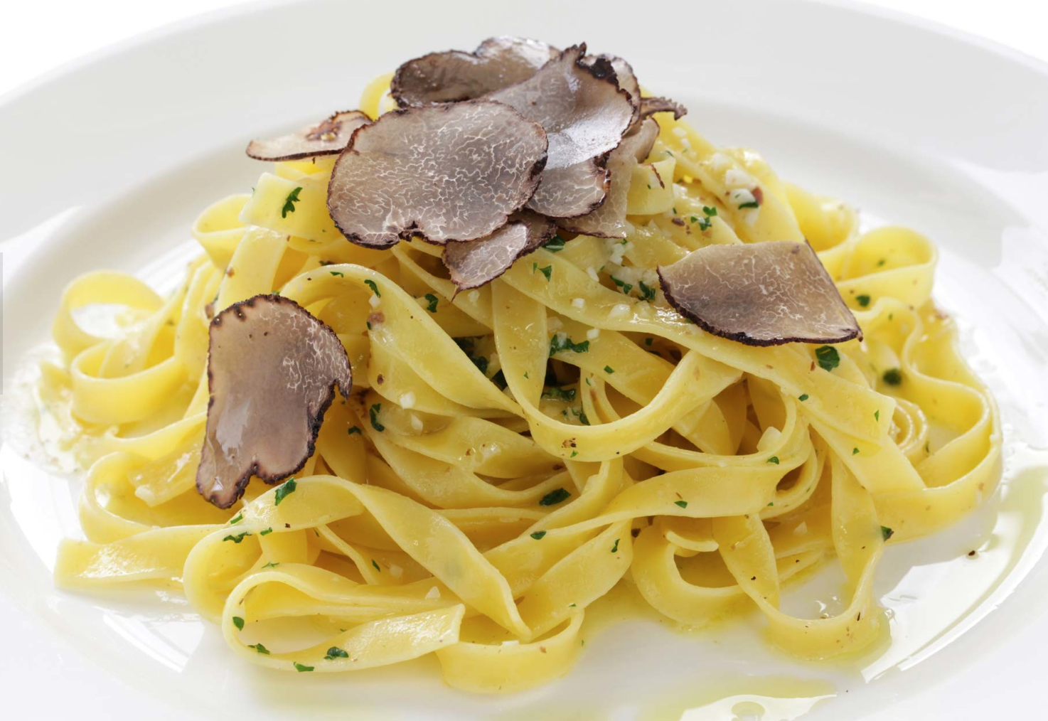 Tagliatelle eggpasta med trøffel 250 gr - Sacchi tartufi - Bilde 2