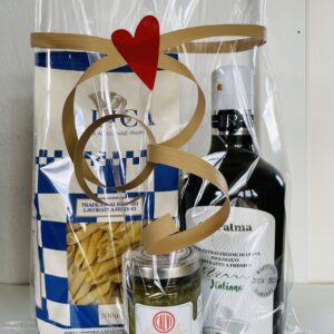 Gavepakke "Klassikern" olivenolje - pesto - pasta