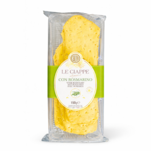 Le Ciappe med Rosmarino 150 gr - salt kjeks med rosmarin